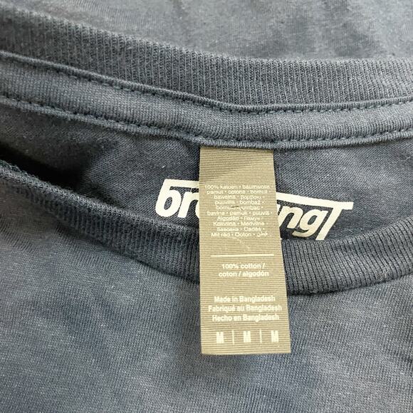 BreakingT Men's Houston Texans Derek Stingley Jr. Sting Jr. T Shirt Navy Medium - Picture 4 of 4